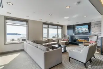 Club Room with amazing views!
