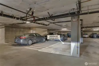 Designated Parking Space 65 (Located on Level A)