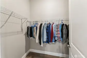 Closet in guest quarters