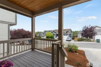 Front deck