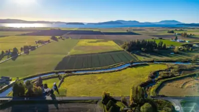 Soak in the beauty every day you drive out to this property.
