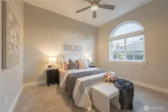 First bedroom on main floor.