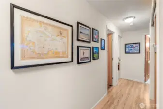 Hallway towards entrance