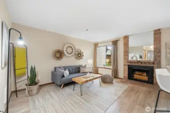 Natural light with a welcoming, grounded feel