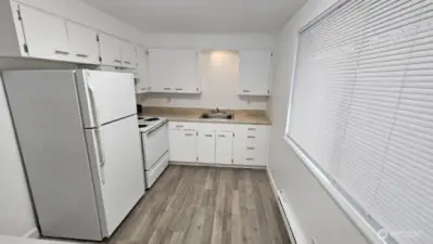 All appliances except W/D but the hook ups are there!