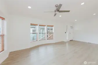 Brand new flooring throughout home.