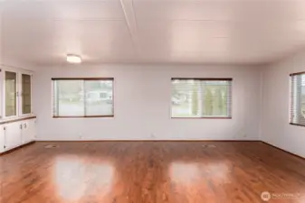 Open layout creating a bright, airy feel