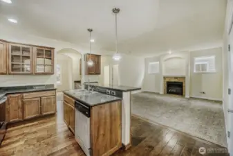 Kitchen with Livingroom