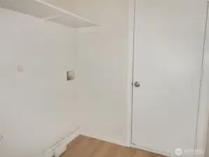 Convenient Laundry area