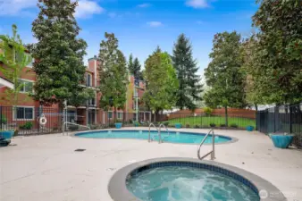 Enjoy a relaxed lifestyle with on-site swimming pool and Jacuzzi—all just a short walk to shops, dining, and daily conveniences.