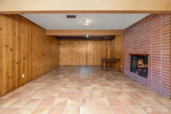 BONUS room on the lower level.
