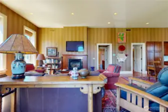 Whether you're curling up by the fireplace, sharing stories with friends, or simply enjoying the peace, this living room offers comfort the moment you step in.