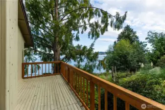 Primary suite private deck