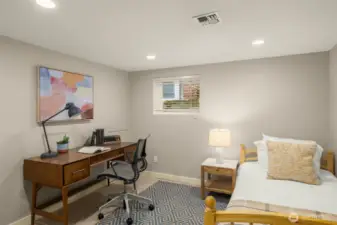 4th Bedroom in lower level