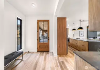 Beautiful 8' Fir Entry Door