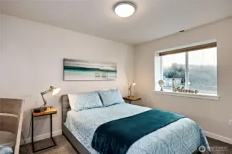 Lower level bed