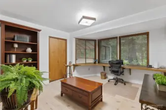Main floor office.