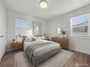 Bedroom 2 - Virtually staged