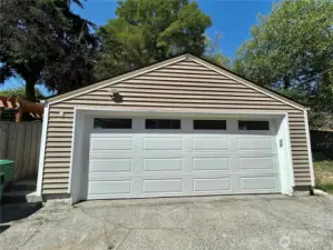 2 car garage - new doors 2024