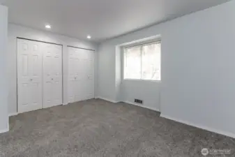 2nd Bedroom closets