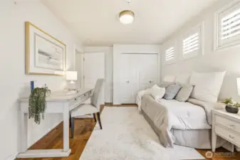 Second bedroom will function for you and your guests.