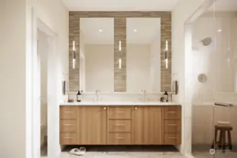 Primary Bath Rendering