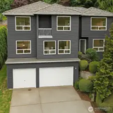 AI generated image -  to show how house could look. Bid available & Seller offering credit for painting. HOA must approve paint color prior to work.