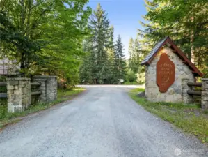 Entrance to Timberlane Village Community.
