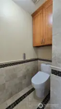 Enjoy the TOTO bidet!