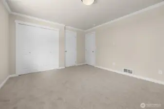 Bedroom #1 closet