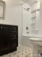 Main Floor Full Bath Unfurnished