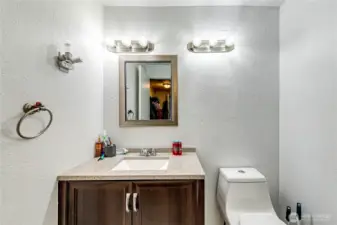 Half Bath off Primary Bedroom