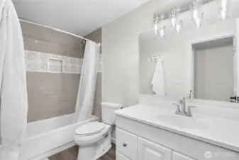 Second bedroom attached full bathroom