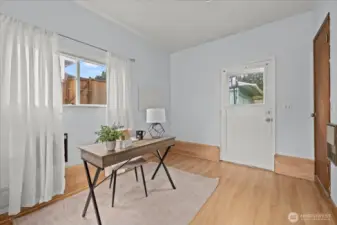 Flex room could be rental... so many options
