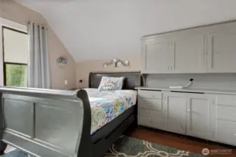 Another view of the bedroom in Unit B.