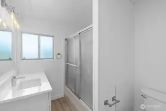 Hall bathroom