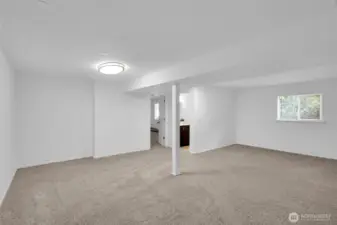 Ridiculously Large Bedroom in Basement!
