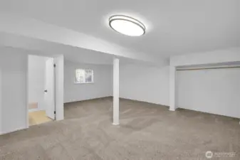 Huge Lower Level Bedroom with Full Bath!