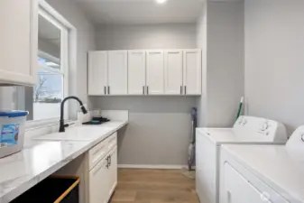 Spacious Laundry Room