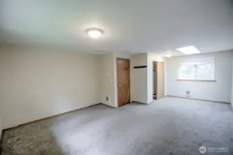 Bedroom on upper level