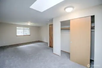 Another view of bedroom 1 on upper level