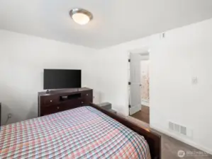 Primary Room with Separate Door to Bathroom
