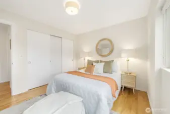 Lots of closet space