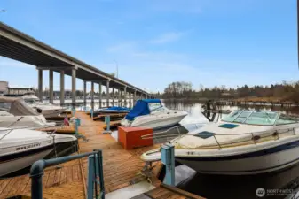 Dock view taken Dec '24 before construction