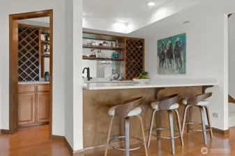Wet Bar main level