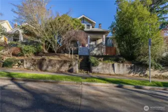 Exterior from street 17th Ave. NE