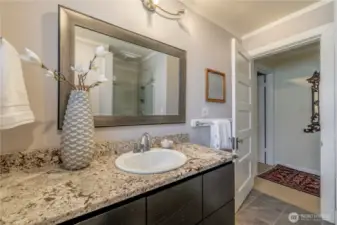 Main floor bathroom
