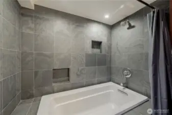 Lower level bathroom