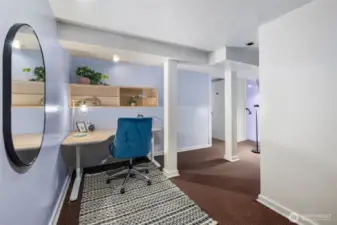 Basement Den/Office Nook