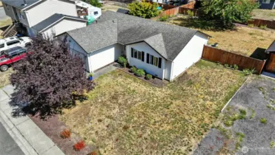 Overhead View of Home